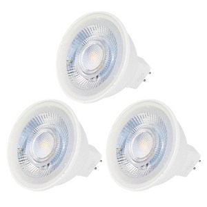 두영 LED 할로겐 램프 4W MR16 3p, 전구색, 1개