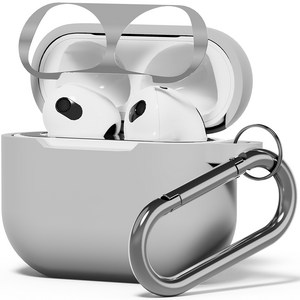 누아트 스무디 실리콘케이스 + 메탈 철가루 방지스티커(랜덤발송)