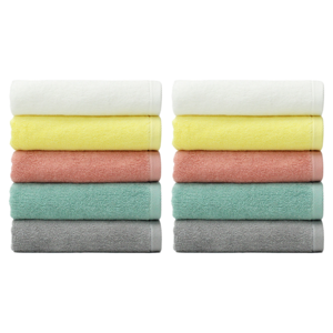 타월톡톡 올타임 호텔수건 140g 30수 면사, 혼합색상, 10개