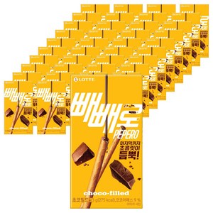 빼빼로 초코필드, 53g, 40개