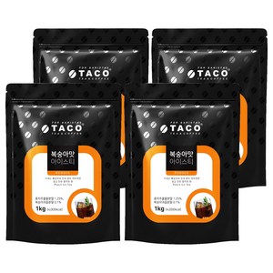 타코 복숭아맛 아이스티 분말