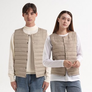 제이에이치스타일 남녀공용 유넥 초경량 패딩조끼 TBCROK027