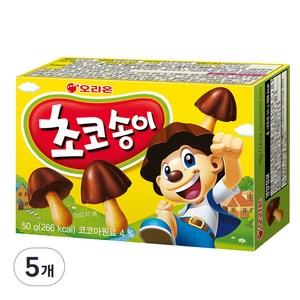 초코송이, 50g, 5개