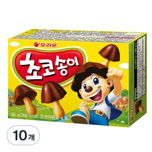 초코송이, 50g, 10개