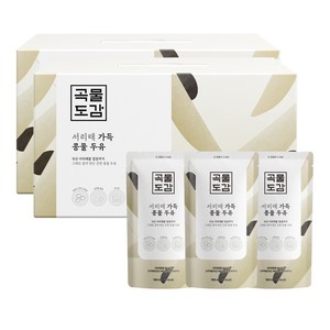 곡물도감 국산 서리태 콩물두유, 180ml, 30개