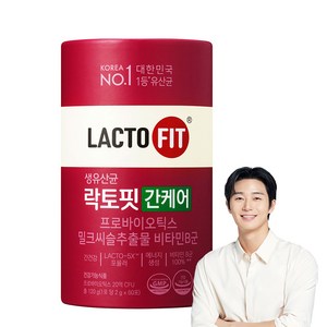 종근당건강 락토핏 간케어 유산균 60p, 120g, 1개