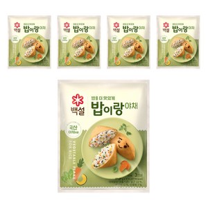 백설 밥이랑 야채, 27g, 5개