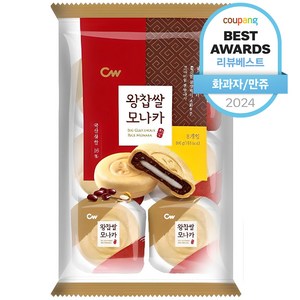 청우식품 왕찹쌀 모나카 8p, 240g, 1개