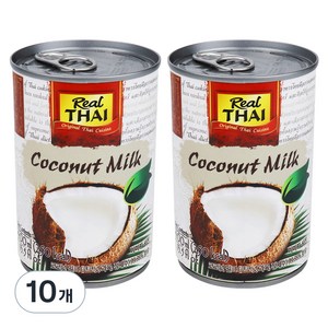 리얼타이 코코넛밀크, 400ml, 10개