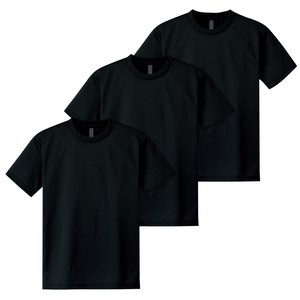 글리머 남녀공용 냉감 통기성 기능성 드라이쿨 라운드 반팔티셔츠 3p