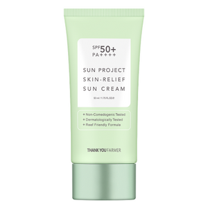 땡큐파머 선 프로젝트 스킨 릴리프 선크림 SPF50+ PA++++, 50ml, 1개