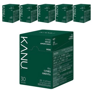 카누 미니 디카페인 아메리카노 스틱 원두커피믹스