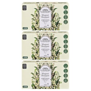 르샤트라1802 건조기용 시트 섬유유연제 뮤게부케 본품, 40개입, 3개