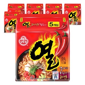 오뚜기 열라면, 30개, (5개입 X 6팩)