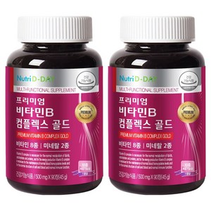 뉴트리디데이 프리미엄 비타민B 컴플렉스 골드, 90정, 2개