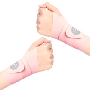 관절가이드 데일리 손목보호대 2p, FREE, 핑크, 1세트