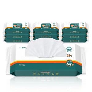 리벤스 물걸레 청소포 30매, 27 x 20.5 ..., 10개