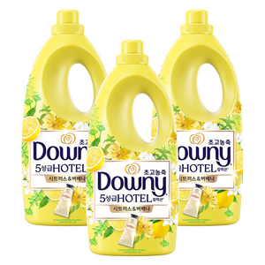 다우니 초고농축 호텔 컬렉션 섬유유연제 시트러스 앤 버베나 본품