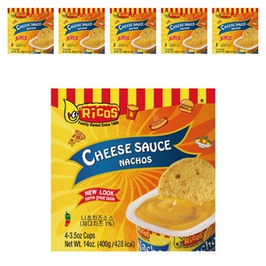리코스 나쵸치즈소스 4개입, 400g, 6개