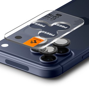 슈피겐 글라스tR 이지핏 옵틱 프로 블랙 2p 세트 AGL05205