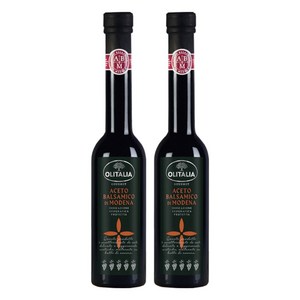 올리타리아 발사믹식초 5그레이프, 250ml, 2개