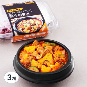 마이셰프 알찬 돼지고기 감자 짜글이 밀키트 2인분, 3개, 540g