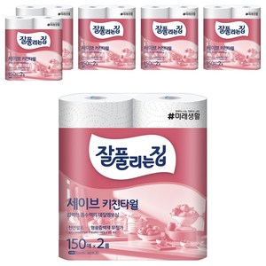 잘풀리는집 세이브 펄프 키친타올, 150매, 12개