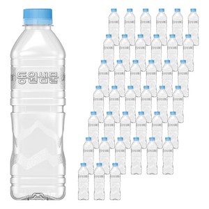 동원샘물 무라벨, 500ml, 40개