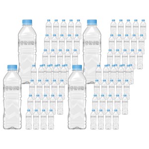 동원샘물 생수 무라벨, 500ml, 80개