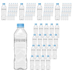 동원샘물 무라벨, 500ml, 100개