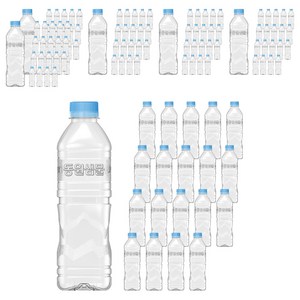 동원샘물 무라벨 생수, 500ml, 120개