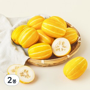 성주 당도선별 실속 미니참외, 2kg (8~12입..., 2봉