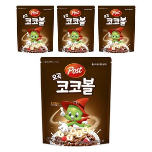 포스트 오곡 코코볼, 570g, 4개