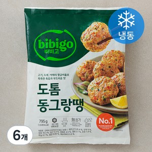 비비고 도톰 동그랑땡 (냉동), 795g, 6개