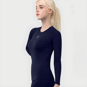 아르메데스 여성용 기능성 사계절 긴팔 요가복 상의 AR-241