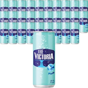 웅진빅토리아 캔 탄산수 플레인, 250ml, 60개