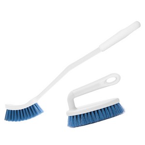 크린아이 타일 바닥 솔 + 사각 청소솔 세트, 혼합 색상, 1세트