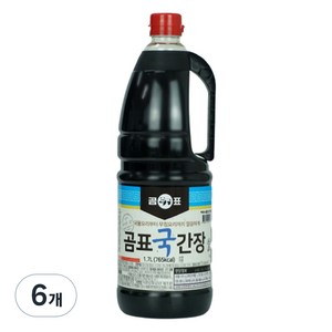 Gompyo 국간장, 1.7L, 6개