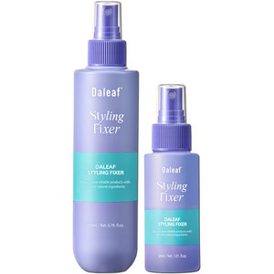 달리프 글램 볼륨 스타일링 헤어 픽서 + 휴대용 미니 헤어 픽서 30ml 세트, 200ml, 1개