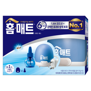 홈매트 리퀴드 에스 훈증기 코드형 + 리필 세트, 1세트