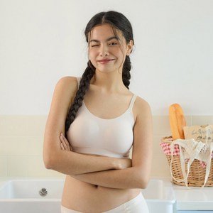 크로커다일 쉘론 스트랩 브라 2종세트