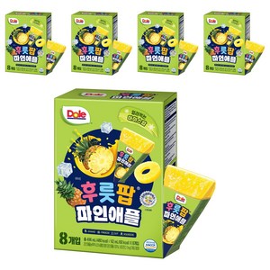 돌 후룻팝 파인애플 8p, 62ml, 5개
