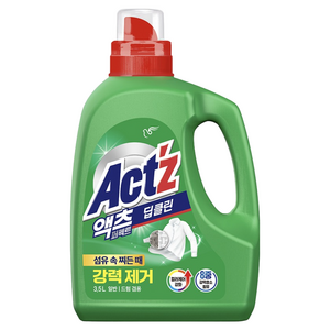 액츠 퍼펙트 딥클린 액상세제 본품, 3.5L, 1개