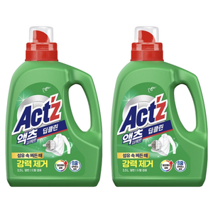 액츠 퍼펙트 딥클린 액상세제 본품, 3.5L, 2개