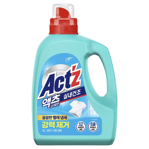 액츠 퍼펙트 실내건조 액상세제 본품, 3L, 1개