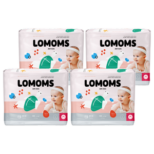 로맘스 에어키키 팬티형 기저귀 아동용, 4단계, 120매