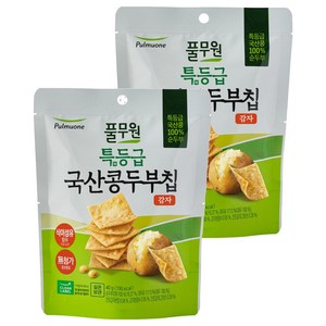 풀무원 특등급 콩 두부칩 감자, 40g, 2개