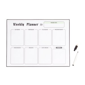 엉클킴 위클리 화이트보드 + 마커펜 세트