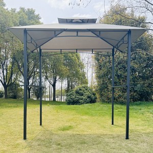 아웃네스트 야외 바베큐 조립식 가제보 타프 가든 2단 캐노피 텐트