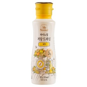 마이노멀 저당 드레싱 유자, 280g, 1개